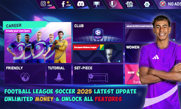 Football League Soccer 2025 (FLS 25) Latest Version Download